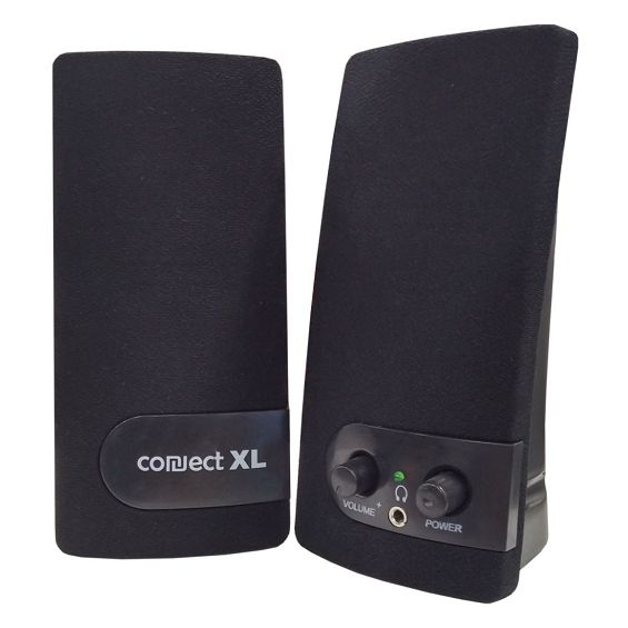 Connect XL Zvučnik, set,  2.0, USB 5V, crna boja - CXL-SP200