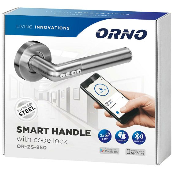 Orno Pametna brava, Bluetooth +PIN, IP44 - OR-ZS-850