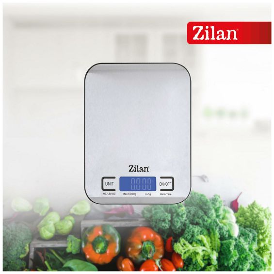 Zilan Vaga kuhinjska, do 5 kg., INOX - ZLN2984