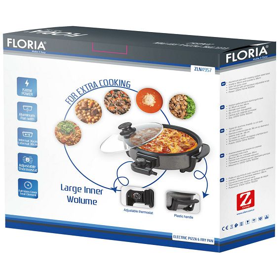 Floria Pizza pekač, promjer 36 cm / 38 cm, 1500 W - ZLN4957