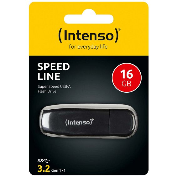 (Intenso) USB Flash drive 16GB Hi-Speed USB 3.2, SPEED Line - USB3.2-16GB/Speed Line