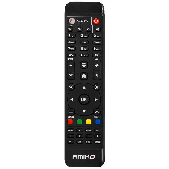 Amiko Prijenik IPTV, Android OS, 2/16GB, 4K, 2.4/5 GHz WiFi - A9Z Blue