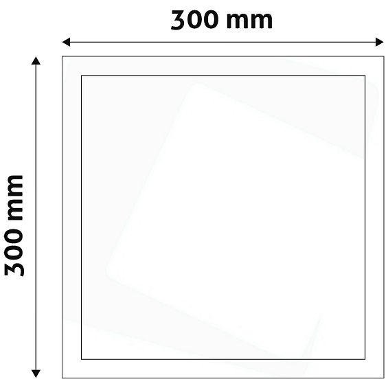 Avide Plafonjera LED, 24W, 2000 lm, 4000K, IP20 - ACSMNW-S-24W-ALU-SN