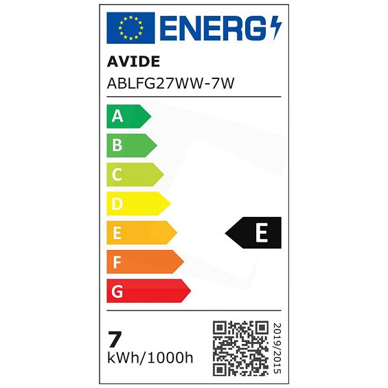 Avide Sijalica, LED 7W, E27, 2700K, 360°, 230V AC - Globe 7W E27