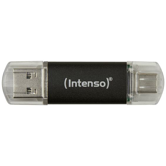 (Intenso) USB Flash drive 128GB, USB 3.2, USB-C, USB-A, Twist Line - USB3.2-128GB/Twist Line