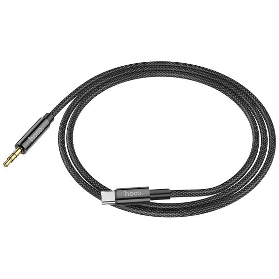 hoco. Audio kabl USB type C na 3.5 mm, 1.0 met - UPA19 Black