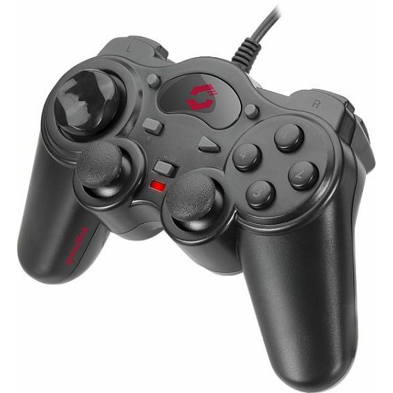 Gamepad SPEEDLINK Thunderstrike, žičani, za PC, mat crni