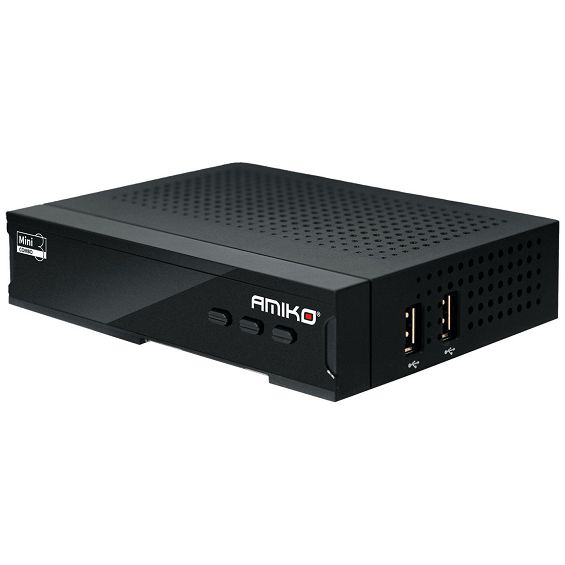 Amiko Prijemnik DVB-S2+T2/C, H.265, Full HD, HDMI, USB - MINI COMBO 3