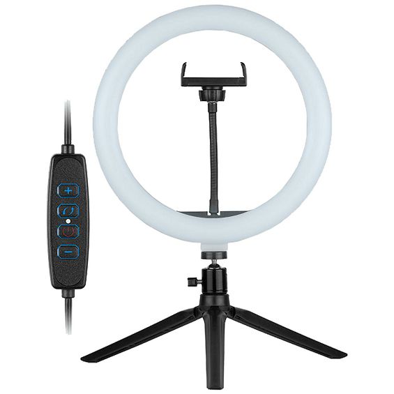 Tracer Lampa,LED, sa mini tripod postoljem, 10W - LED RING LAMP 26cm, MINI TRIPOD