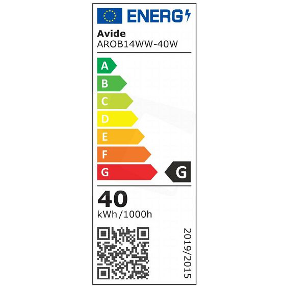 Avide Žarulja za pećnicu, 40W, E14, 3000K, 300 °C, IP20 - Oven 300 °C bulb 40W E14