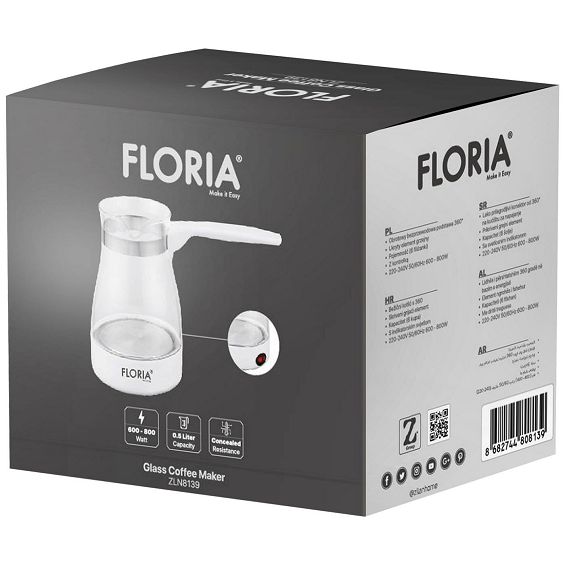 Floria Kuhalo za kavu, 800W - ZLN8139