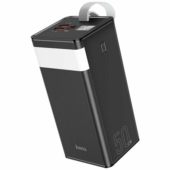 hoco. Punjač prijenosni sa lampom, 50000mAh, brzi QC/PD, 3A - J86A Powermaster