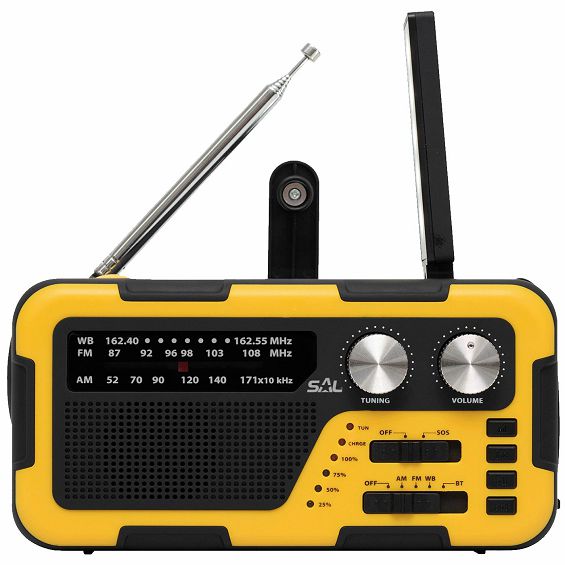 SAL Radio prijemnik, solarno / USB napajanje, Bluetooth - RPH 2