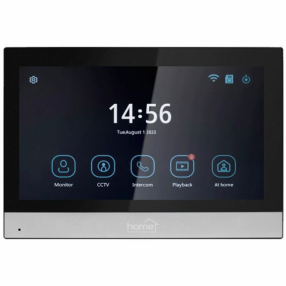 home Žični video interfon, 7" zaslon, AHD kamera, RFID, IP65 - DPV SMART