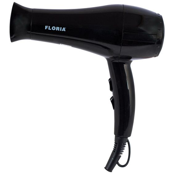 Floria Fen za kosu, 2000 W, crna - ZLN8983/BK