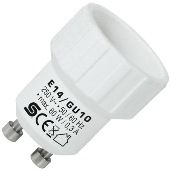 home Adapter za sijalično grlo GU10 na E14 - E14/GU10