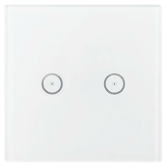 Amiko Home Prekidač, zidni, za dva uređaja - SMART SWITCH 2 CH