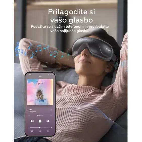 a RENPHO EyeRis 2 — masažna maska za oči