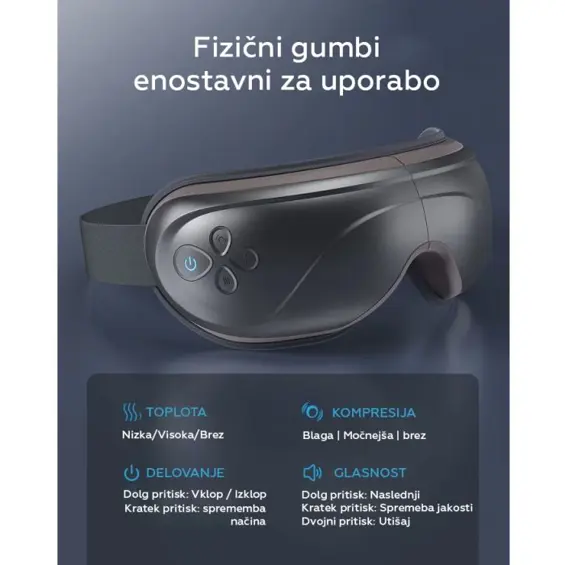 a RENPHO EyeRis 2 — masažna maska za oči