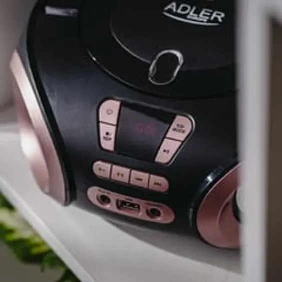 Adler AD 1181BC prijenosni boombox CD/MP3 s FM radiom, USB i AUX ulazom