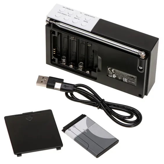 Adler AD 1908 prijenosni digitalni FM radio s Bluetoothom, USB-om i SD karticom