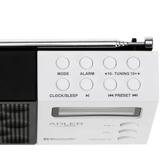 Adler AD 1908 prijenosni digitalni FM radio s Bluetoothom, USB-om i SD karticom