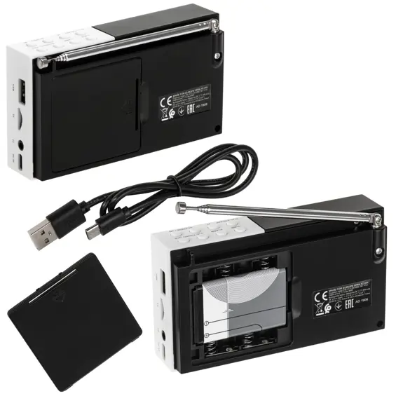 Adler AD 1908 prijenosni digitalni FM radio s Bluetoothom, USB-om i SD karticom