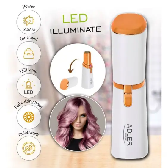 Adler AD 2939 — ženski trimer za lice