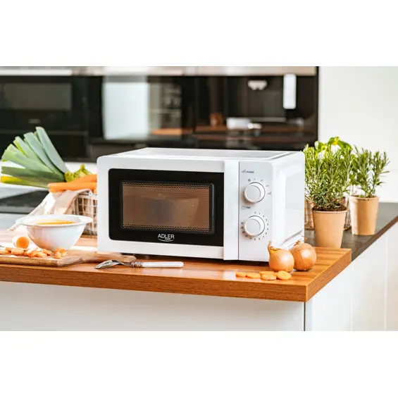 Adler AD 6205 Mikrovalna Pećnica 20 L – 700 W, 5 Razina Snage, Funkcija Odmrzavanja