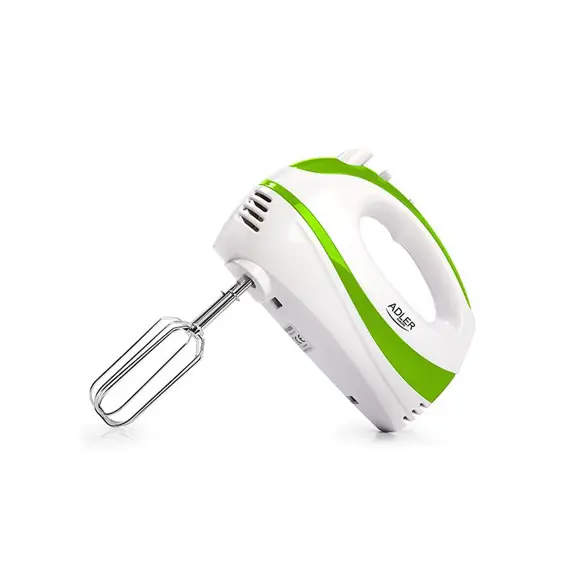 Adler AD4205G Ručni mikser 300 W – Bijelo-zelena boja