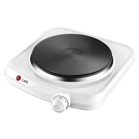 AFE Hot Plate 1500 W Električno Kuhalo s Jednom Grijaćom Pločom – 1500 W, Podesivi Termostat i Zaštita od Pregrijavanja