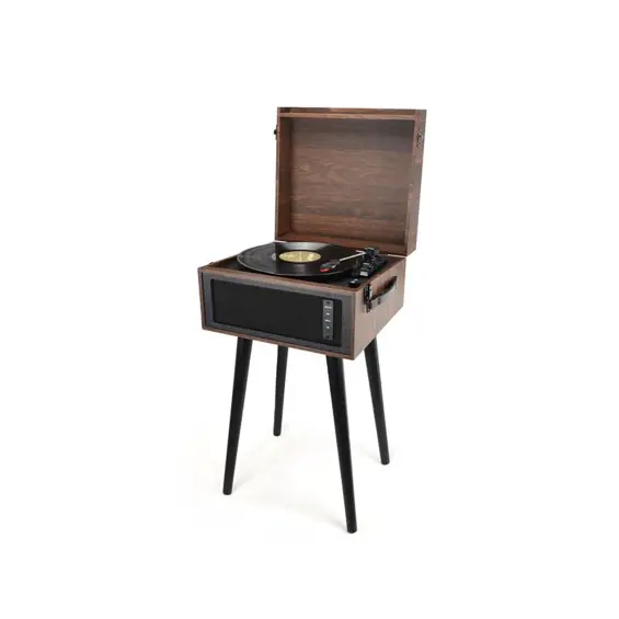 AKAI ATT-101BT retro gramofon s Bluetooth 5.0, USB/SD i ugrađenim zvučnicima – smeđi