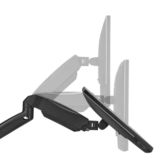 AKAI M1732TS1 Full Motion Nosač za Monitor 17"–32", Nagib, Rotacija, Zakretanje, VESA