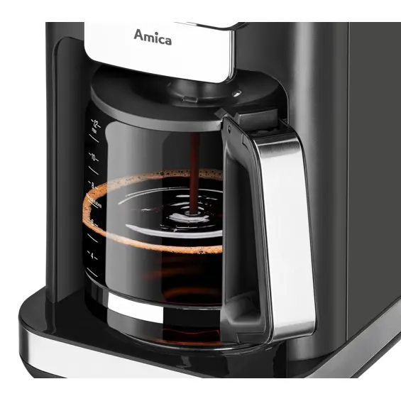 Amica CD2011 Aparat za Filter Kavu – Zaslon na Dodir, 5 Razina Jačine i Priprema do 6 Šalica