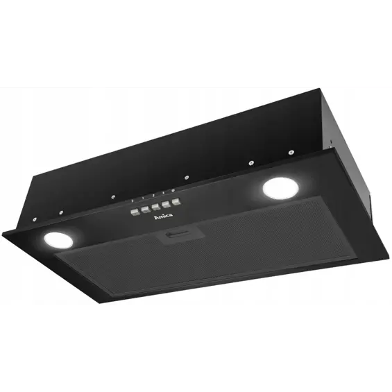 Amica OMC6217B Ugradbena Kuhinjska Napa 60 cm – LED Rasvjeta, 3 Brzine i Rad u Načinu Odvoda ili Recirkulacije