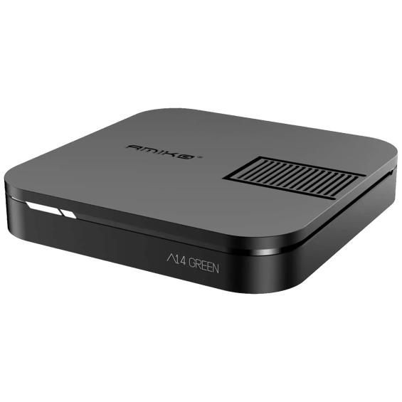 Amiko Prijemnik IPTV, Android OS, 2/16GB, 4K, WiFi Dual Band, BT - A14 GREEN