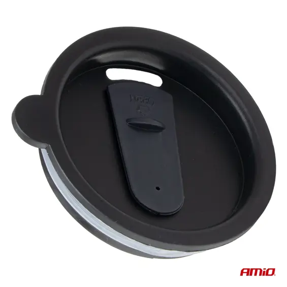 AMiO 02177 električni termo lončić za automobil 12 V, 450 ml, crveni