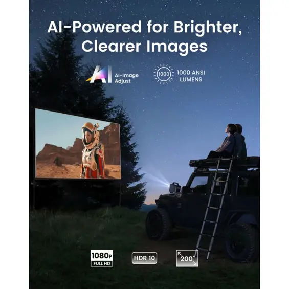 Anker Nebula Mars 3: Prijenosni Full HD projektor za vanjsku i unutarnju upotrebu