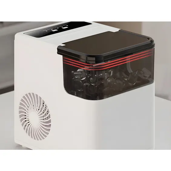 Verk Aparat za Led 165 W – 2 Veličine Kockica, Spremnik 1,6 L, Priprema Leda za 6–12 Minutaerk Aparat za Led 165 W – 2 Veličine Kockica, Spremnik 1,6 L, Priprema Leda za 6–12 Minuta