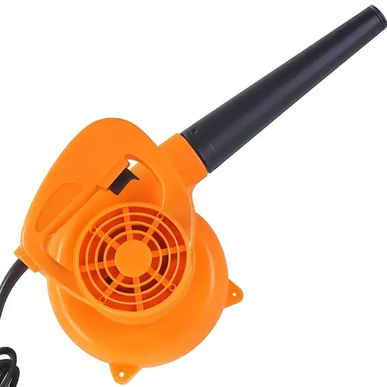APTEL AG990A električno puhalo za lišće 1000 W, 6 brzina, 103 km/h – narančasto-crni