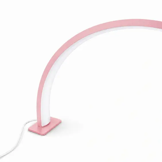 APTEL ZD193B LED kozmetička stolna lampa 20 W, 3 boje svjetla, prigušivanje – ružičasta