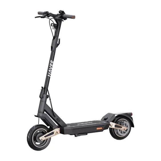 NAVEE ST3 Pro električni romobil 1350W, do 75 km domet, quad ovjes, TCS, 10” tubeless – crni