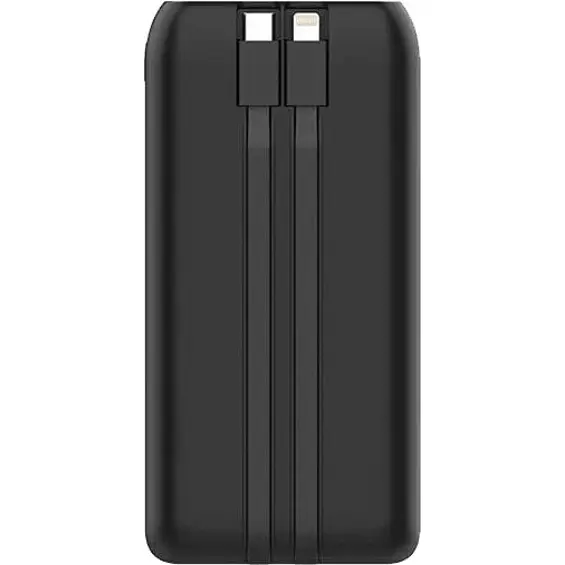 AWEI P169K Powerbank 20.000 mAh 22,5 W – USB-C, ugrađeni USB-C i Lightning kabel, LCD zaslon