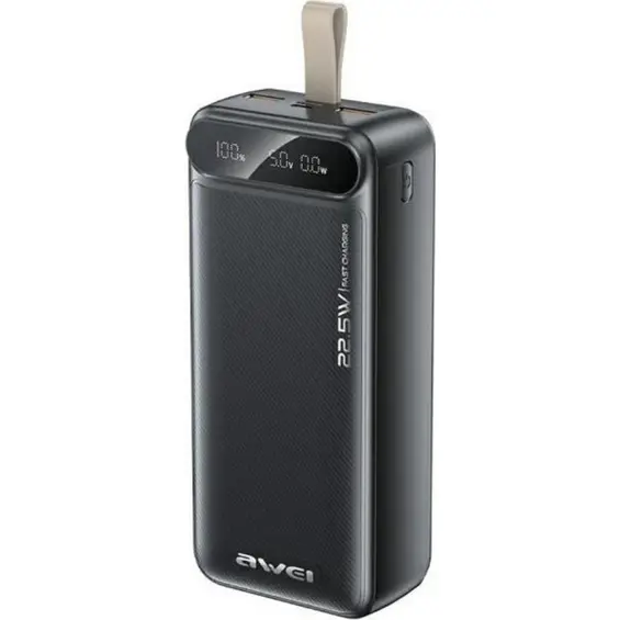 AWEI PA-12 Powerbank 30.000 mAh – brzo punjenje 22,5 W, USB-C, 2× USB-A