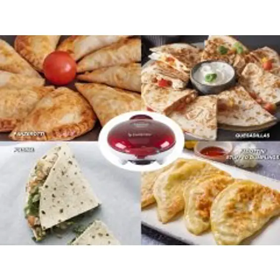 Beper P101CUD600 Party Line Happy Hour grill za quesadille i panzerotte, 900 W