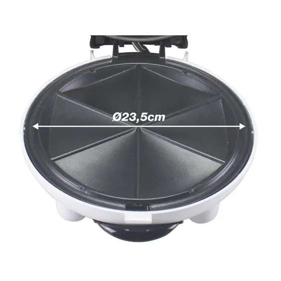 Beper P101CUD600 Party Line Happy Hour grill za quesadille i panzerotte, 900 W