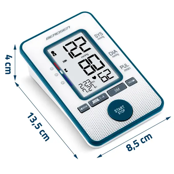 Berdsen BD-121 – Digitalni tlakomjer za nadlakticu, LCD zaslon, memorija 120 mjerenja