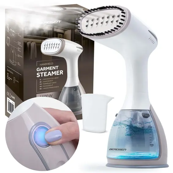 Berdsen BD-310 ručni steamer za odjeću 1500 W – 32 g/min, spremnik 280 ml, četka