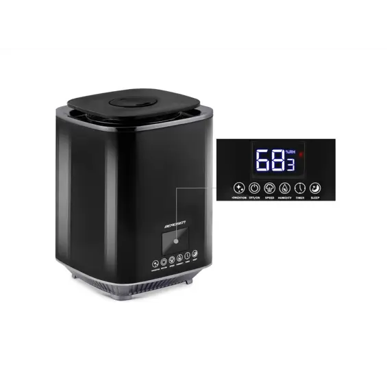 Berdsen BD-502-Ovlaživač Zraka Crni – Maksimalna Svježina za Vaš Dom