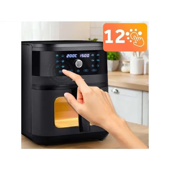 Berdsen BD-661 crna friteza – snažna i učinkovita za zdravije prženje